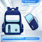 38x30x15cm / Blue / With Pencil case