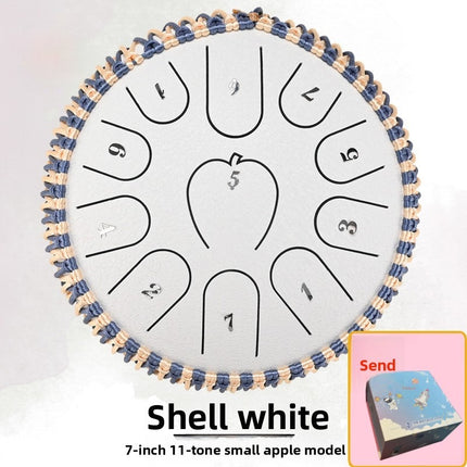 Apple-Shell Ethereal Steel Tongue Drum