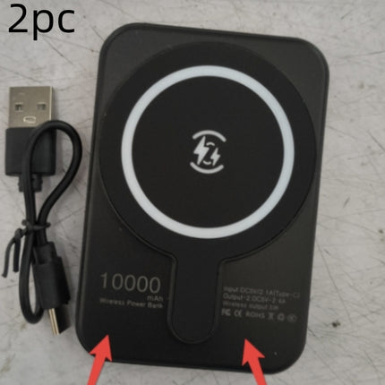 Mini Fast Charging Magnetic Wireless Power Bank 5000 MAh Portable