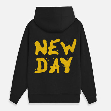 Men Taupe NEW DAY Unisex Zip Hoodie