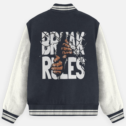 Unisex Varsity Jacket Alfaq Break rules Varsity Jacket