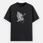 Black melange / S
