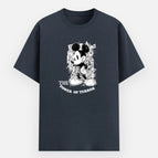 Navy melange / S
