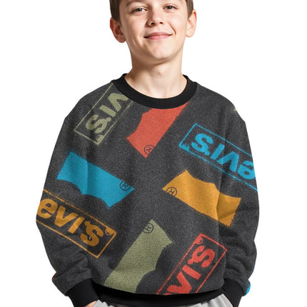 Levi's Baby Boys AOP Kids Sweatshirt