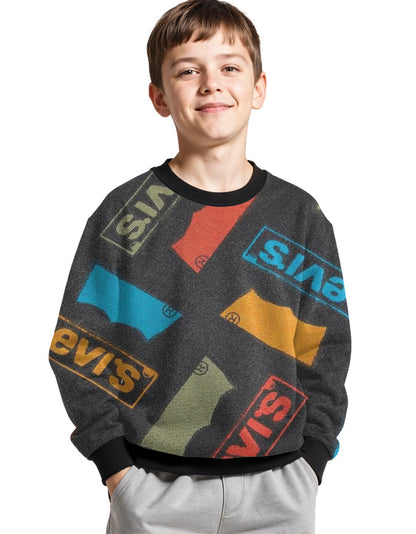 Levi's Baby Boys AOP Kids Sweatshirt