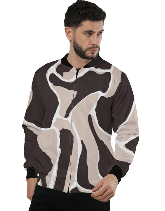 Stand Out in the Trendy Unisex AOP Bomber Jacket