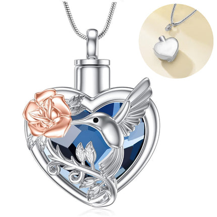 Love-themed Peace Dove Urn Necklace