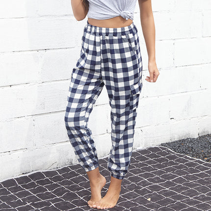 Women's Casual Fashionable High-Waist Slim-Fit Pencil Pants