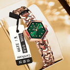 Rose Gold Green Surface