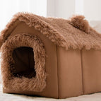 Brown Snow House / Large