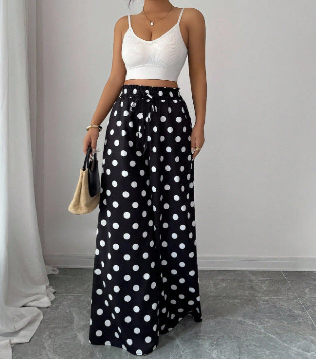 Cool Sun-protective Straight-leg Womens Linen Yamamoto Pants