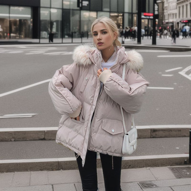 Women's Loose-Fitting Padded Winter CoatPadded Jacket