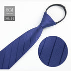 Dark Blue Thick Stripes