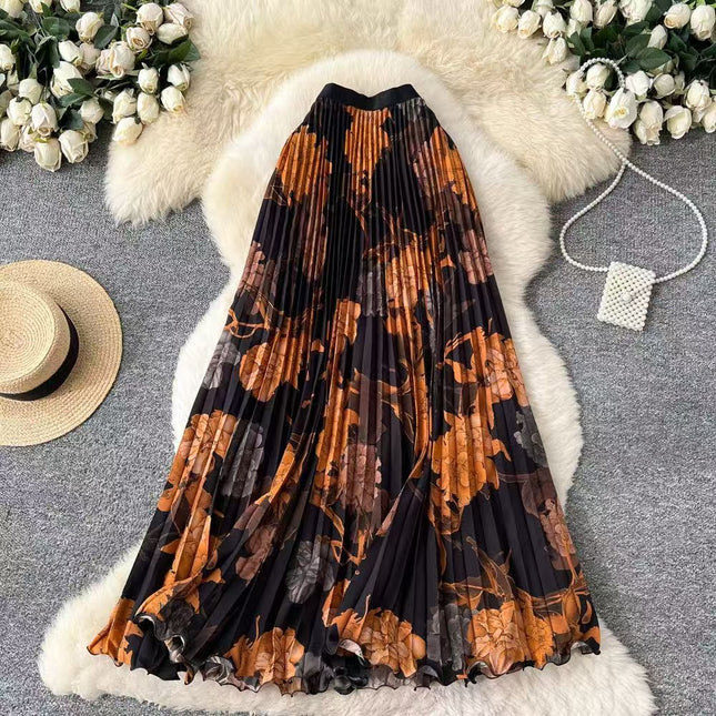 Versatile Professional-style Sophisticated Long Skirt
