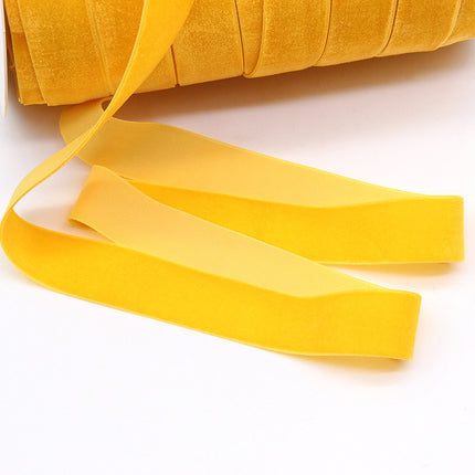 Household Portable Solid Color Velvet Ribbon
