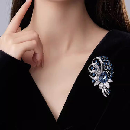 Brooch With A Niche Designer-inspired Pin Accessory