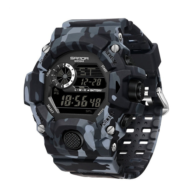 Multi-functional Camouflage Series Outdoor Sports Electronic Watch