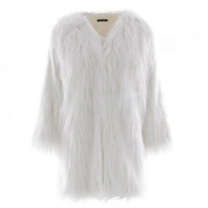 New Haining Fur Coat Mid-length Style