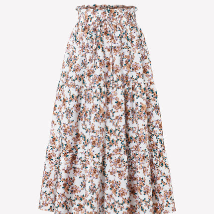 Women's Commuter Elegant Chic Floral Dress With A Full Skirt