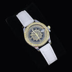 Black White Strap Watch