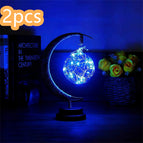 Blue / Battery models / A Round ball 2PCS