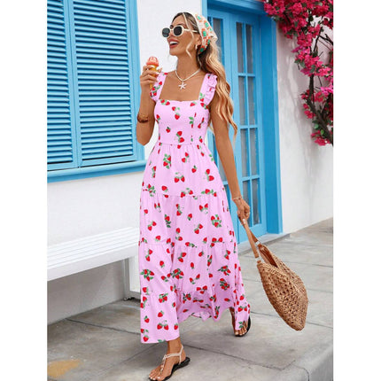 Comfortable Casual Printed Dress for Women