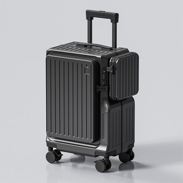 Front-opening 20-inch Carry-on Suitcase