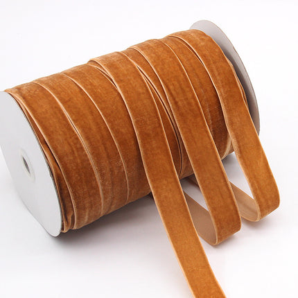 Household Portable Solid Color Velvet Ribbon