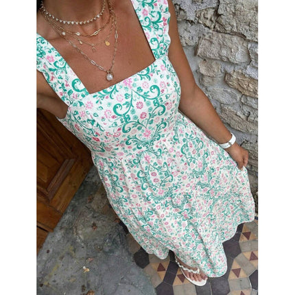 Comfortable Casual Printed Dress for Women