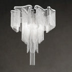 Silver / White light / 100x90cm