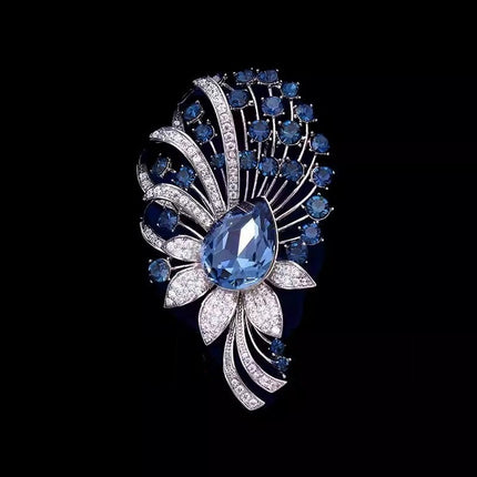 Brooch With A Niche Designer-inspired Pin Accessory