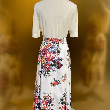 A-line Fashionable Midi Skirt For Women