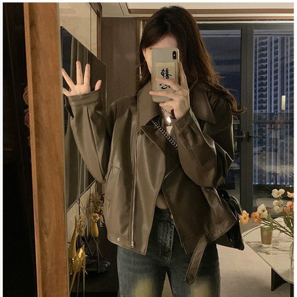 Women's Fashionable Casual Retro Long-Sleeve Jacket