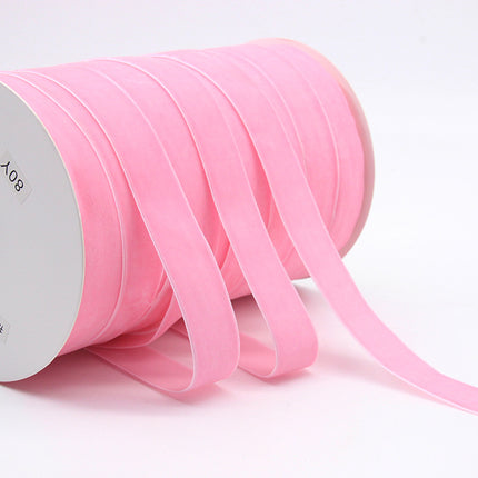 Household Portable Solid Color Velvet Ribbon