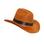 Brown cowboy hat / M