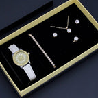 White Strap Watch Box