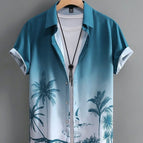 Cyan coconut palm / 3XL