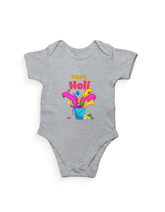 HAPPY HOLI Kids Rompers