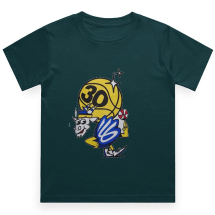 Allen Solly Boys Regular Fit Colorblock–Boy's Crew Neck T-Shirt