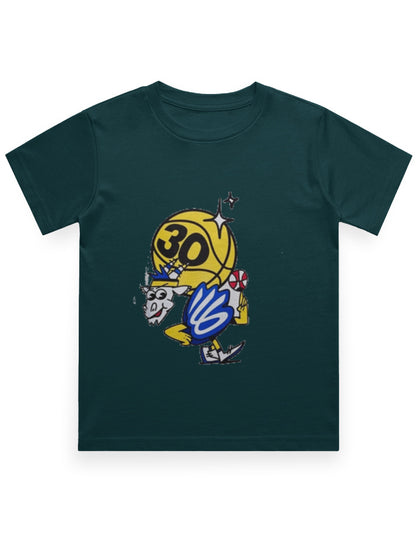 Allen Solly Boys Regular Fit Colorblock–Boy's Crew Neck T-Shirt