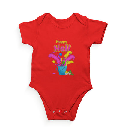 HAPPY HOLI Kids Rompers