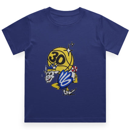 Allen Solly Boys Regular Fit Colorblock–Boy's Crew Neck T-Shirt